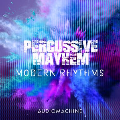 Percussive Mayhem: Modern Rhythms album artwork