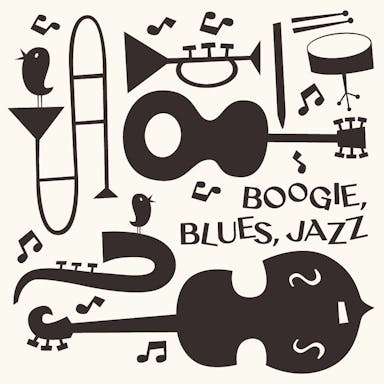 Boogie, Blues, Jazz album artwork